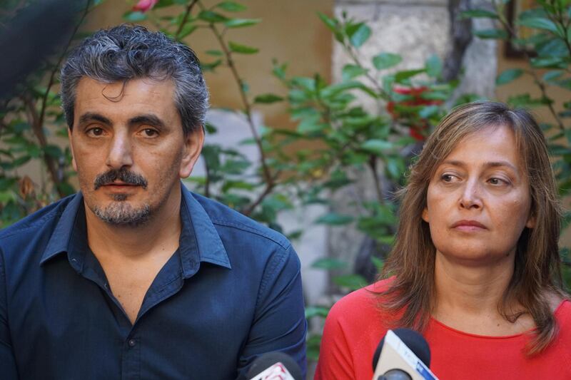 Maria e Catello Celentano nel 2016