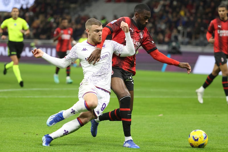 Beltran Tomori Milan Fiorentina