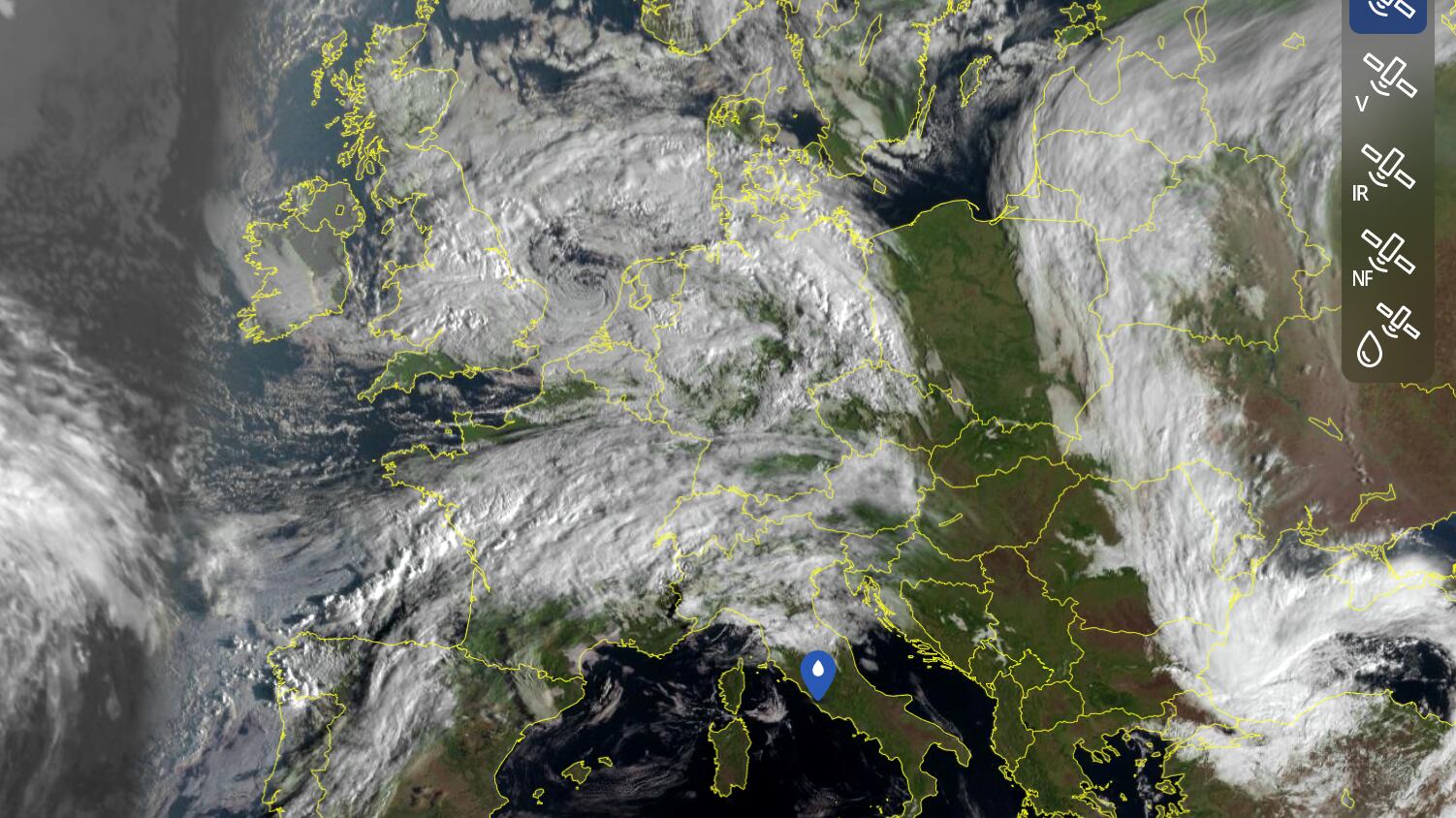 Quattro giorni di maltempo, torna la neve sulle montagne: le zone più colpite