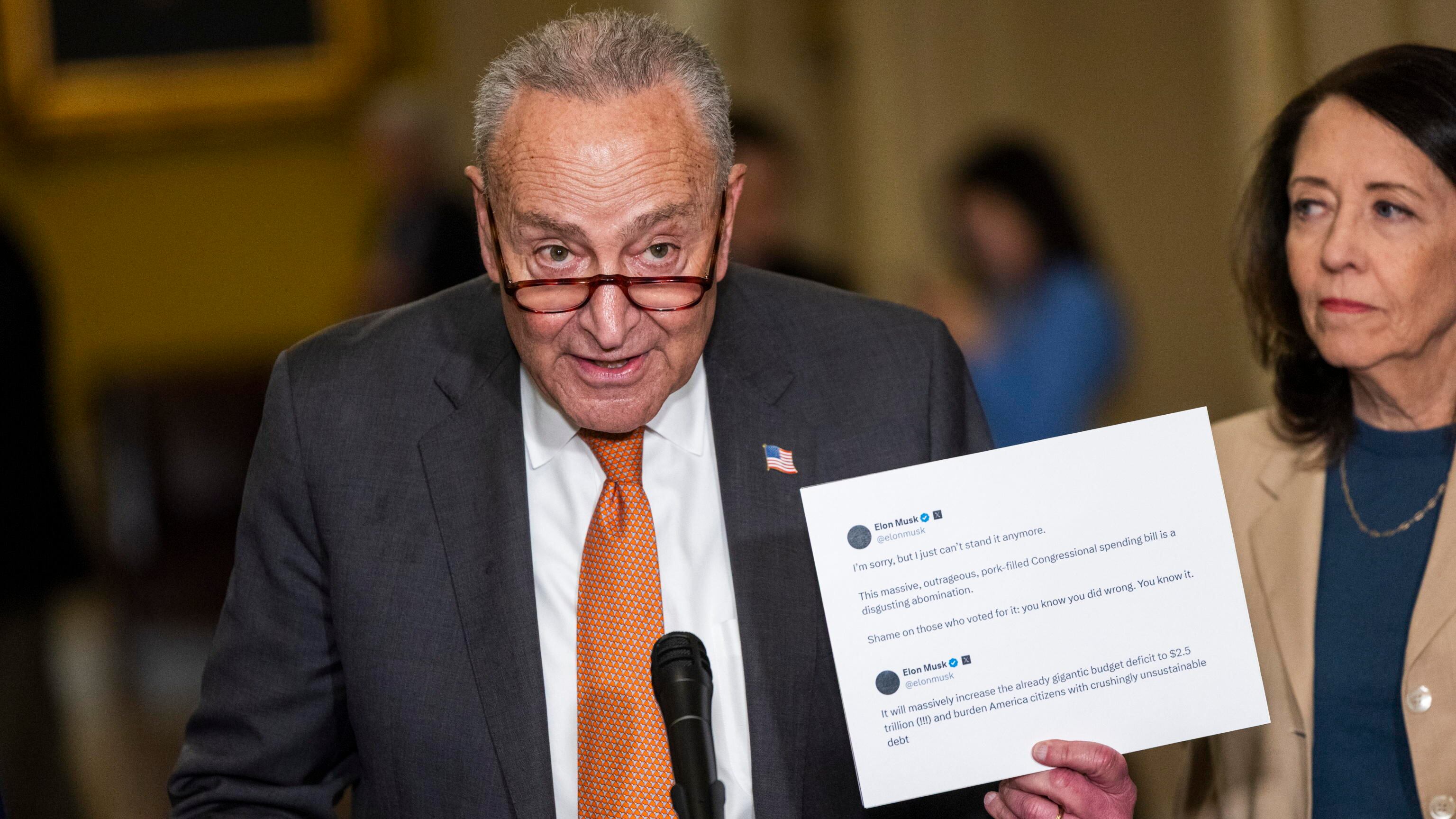 Musk demolisce i conti di Trump. Allarme Ocse sulla crescita