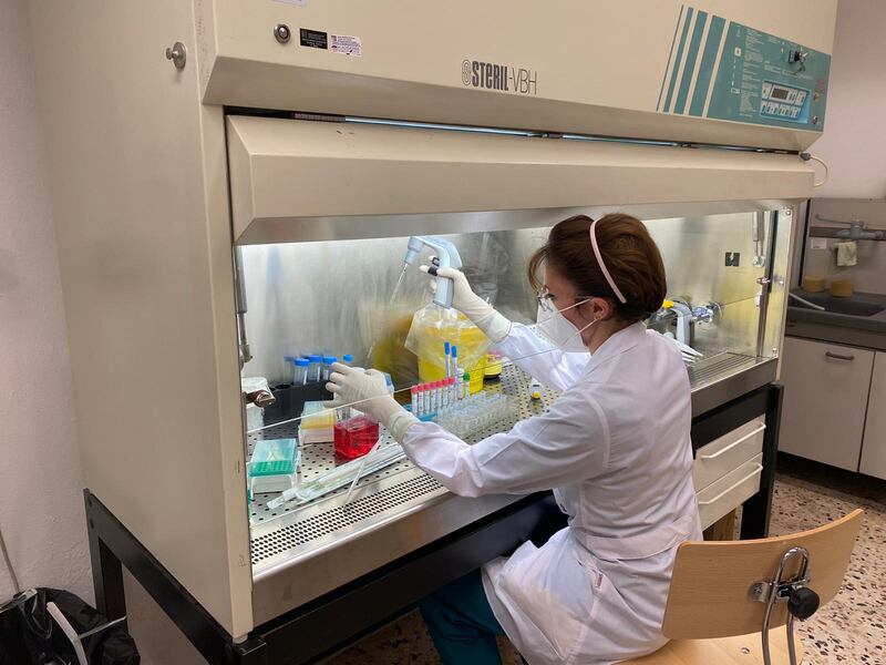 Qui vengono validati i tamponi: viaggio nel laboratorio del policlinico di Palermo 1