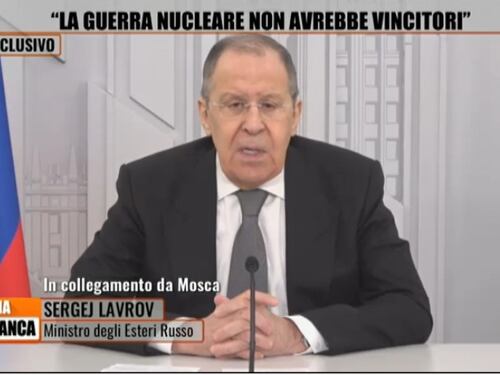 L'affondo di Lavrov: "Rubate i nostri soldi. Italia in prima fila contro Mosca"