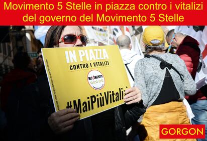 La satira del giorno: M5S in piazza contro i vitalizi 1