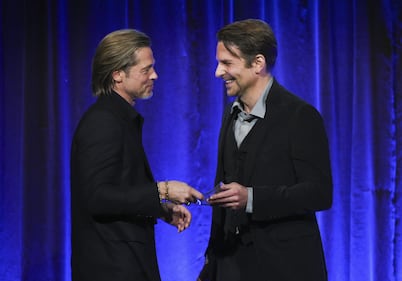 Brad Pitt e Jennifer Aniston ai Golden Globes 2020: foto 2
