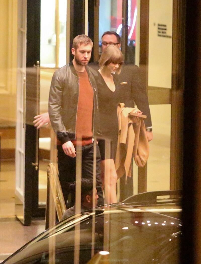 Taylor Swift e Calvin Harris festeggiano il primo anniversario: foto 9
