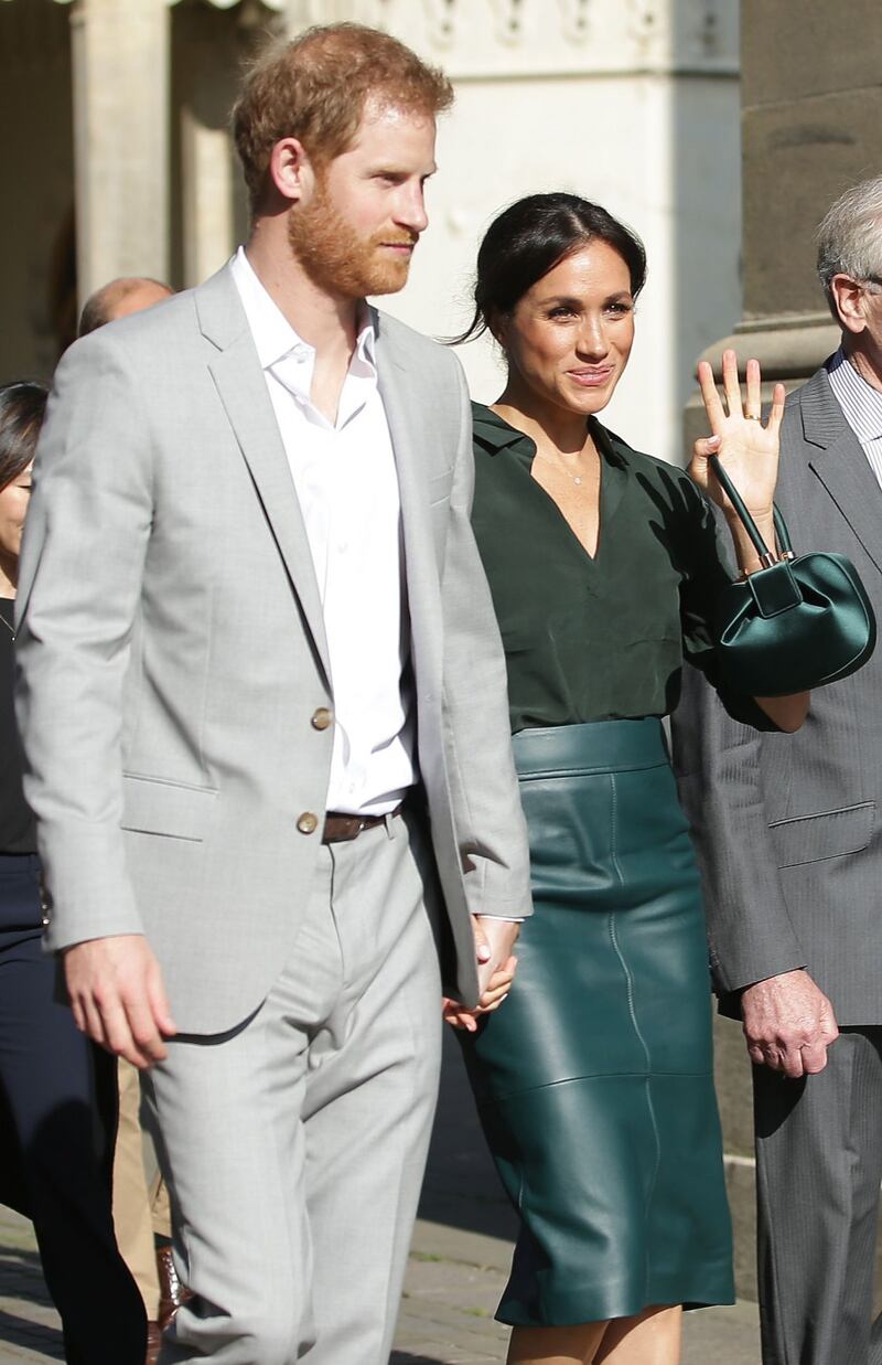 Meghan Markle felice con il Principe Harry 7