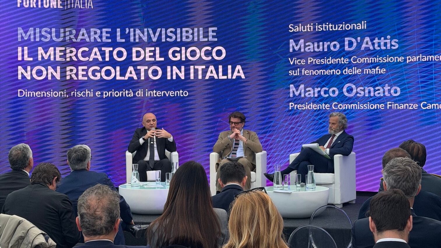 Gioco illegale, quasi 30 miliardi fuori dal circuito regolamentato, a Roma il confronto promosso da Novomatic Italia e Fortune