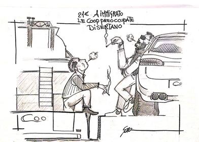 La vignetta del giorno - Le coop e i 21 euro per gli immigrati 1