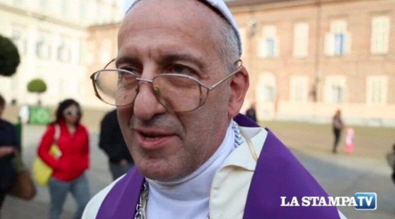Alfredo Astrua, il sosia di papa Francesco