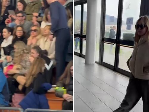 Giorgia Meloni fa la mamma: pomeriggio a Tivoli per e gare di ballo di Ginevra