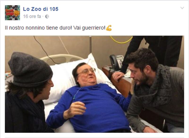 Un giorno da Leone: Per Di Lernia malato solidarietà di radio e tv