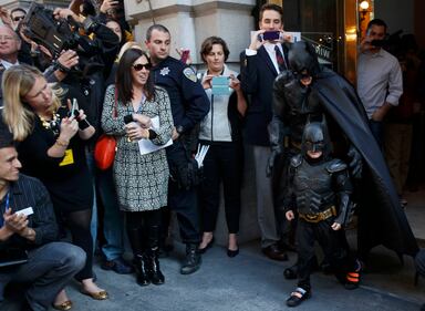 Batkid sfila per le strade di San Francisco 1