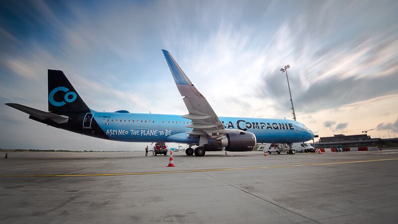 Malpensa, decolla il volo Vip di La Compagnie per New York