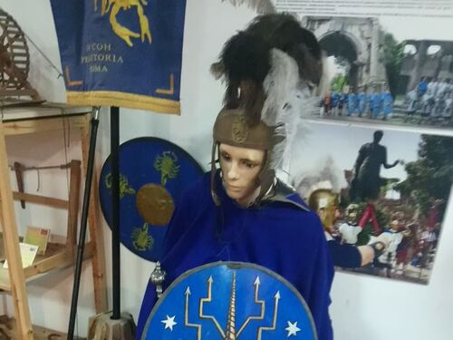 Il quartier generale dei rievocatori del Gruppo Storico Romano
