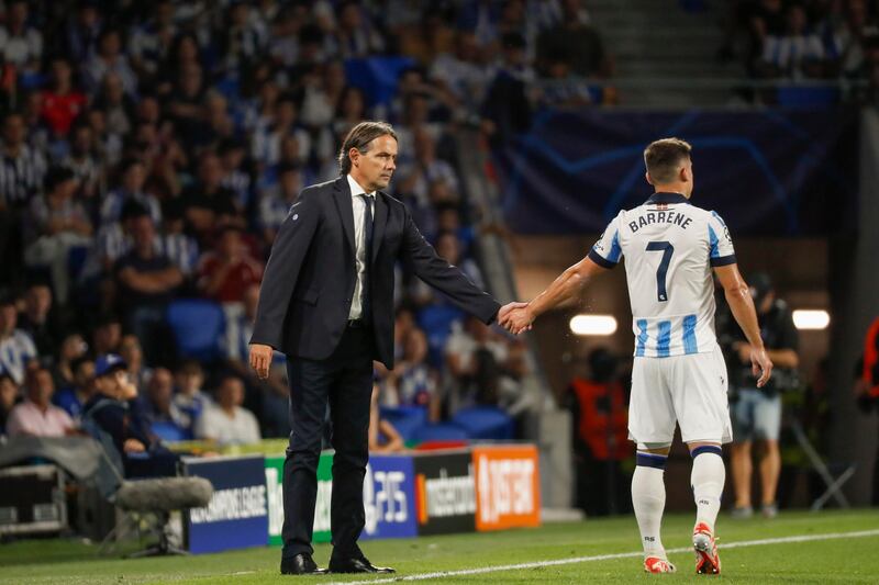 Inzaghi Real Sociedad Inter