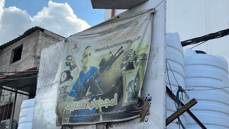 I funerali delle vittime palestinesi a Jenin 4