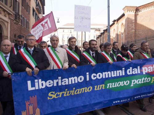Stabilità, sindaci in rivolta: "Ora dimissioni di massa"