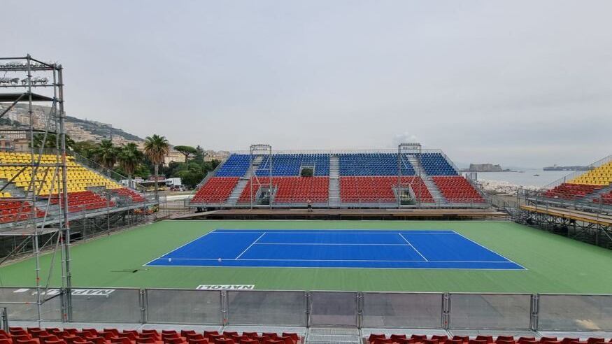Nuova sospensione delle gare serali: nel caos il torneo Atp Napoli