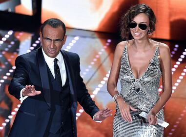 I mille abiti di Madalina Ghenea a Sanremo 6