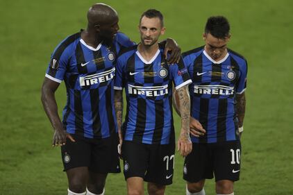 Le immagini della finale di Europa League amara per l'Inter 8