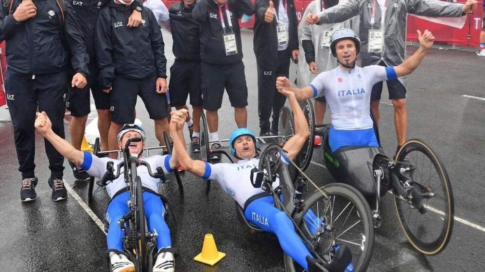 Zanardi ispira l'oro della "sua" squadra Italia, parole da campioni non da eroi