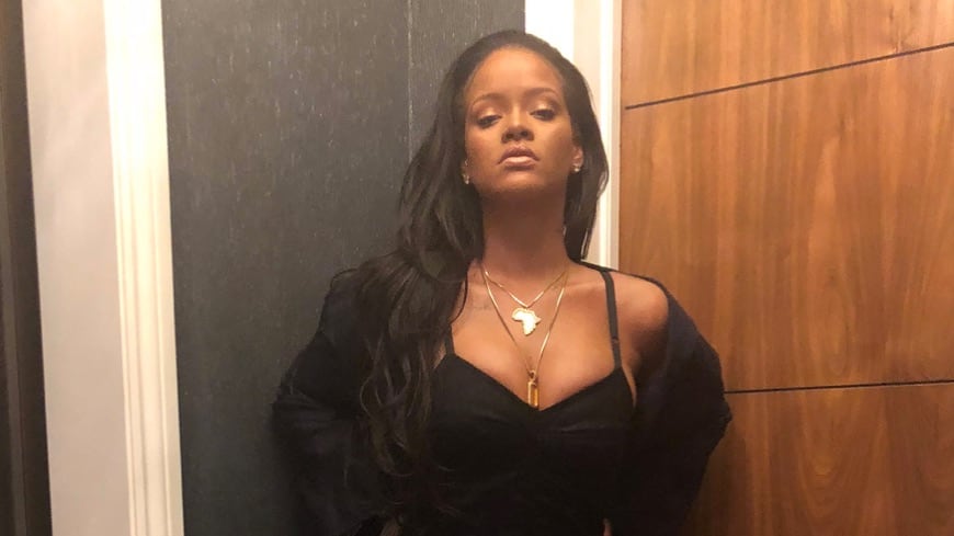 Rihanna sexy per il suo marchio di lingerie