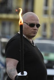 Germania, la manifestazione di Thuegida contro l'islam 7