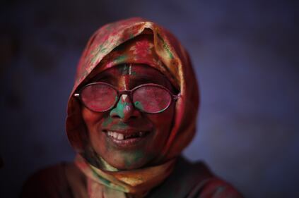Il festival dei colori in India 1
