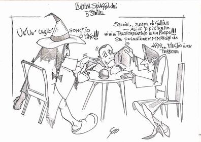 La vignetta del giorno - L'ultima spiaggia dei 5 Stelle 1