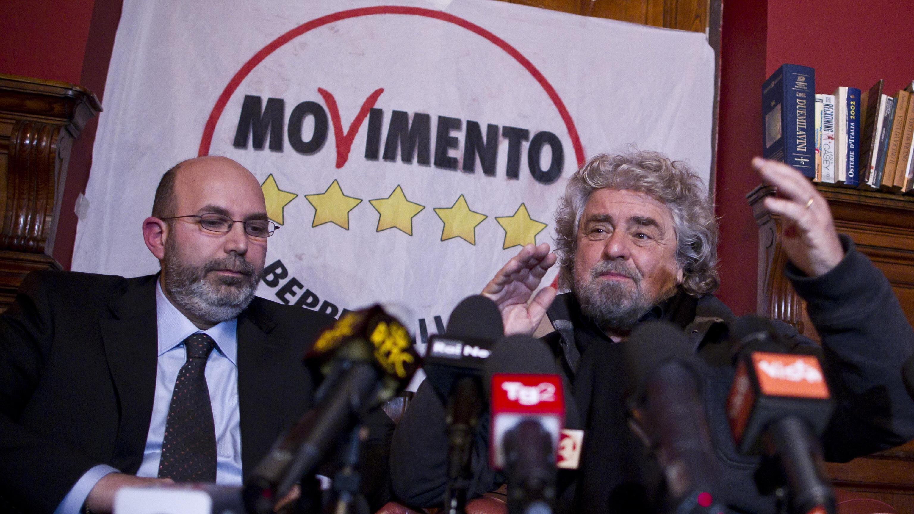Grillo: "No al governo tecnico"