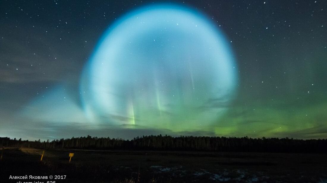 L'incredibile sfera apparsa nei cieli della Siberia