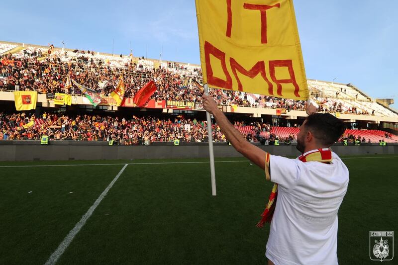 Festa promozione in B del Catanzaro