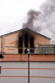 San Vittore, i detenuti in rivolta 3