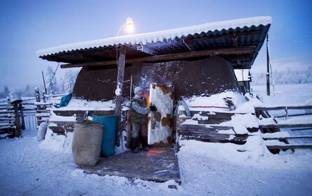 Un inverno a -67,8°: il villaggio più freddo del mondo è in Siberia 14