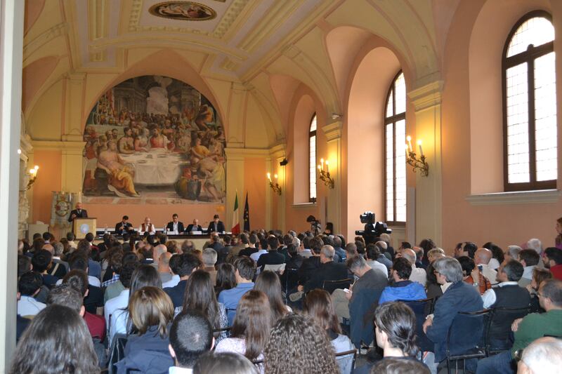Le immagini del convegno (Santuario di San Salvatore in Lauro) 1
