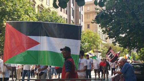 Il corteo di Forza Nuova contro l'Isis e i suoi finanziatori 2