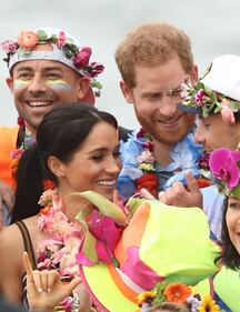 Il Principe Harry e Meghan Markle a una festa in spiaggia 9