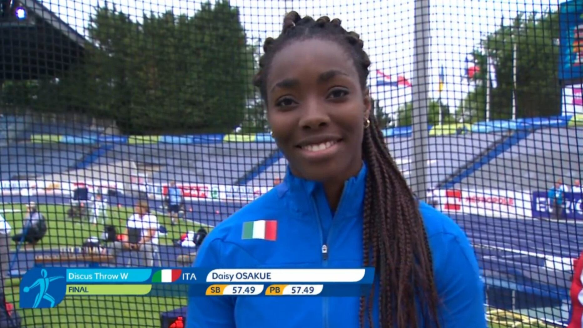 La rivincita di Daisy: è in finale del disco ai campionati europei