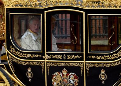 Le prime immagini dell'incoronazione di re Carlo III 1