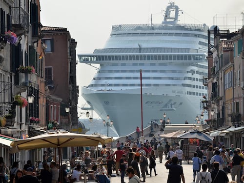 Stop alle grandi navi nella laguna di Venezia