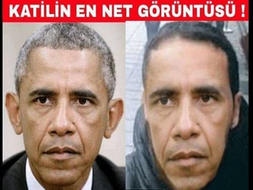 "Ecco il killer di Istanbul". Ma nella foto c'è Obama