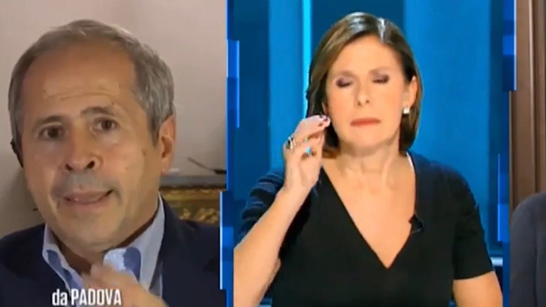 Furia di Bassetti contro la Berlinguer: "Parla solo Crisanti, non so perché mi avete invitato"