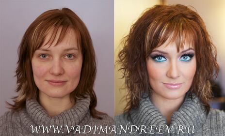 Vadim Andreev: il make-up artist dei miracoli "Before and after" 12