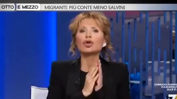 L'ultima equazione della Gruber: i sovranisti sono maschilisti e razzisti