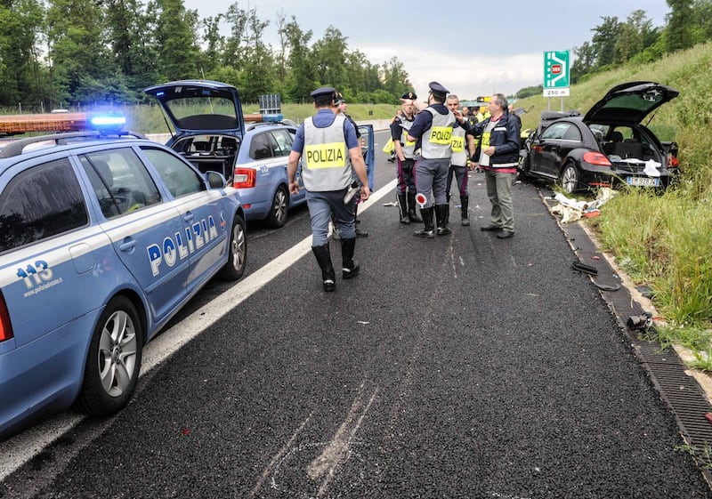 Buonanno, le foto dell'incidente mortale 7