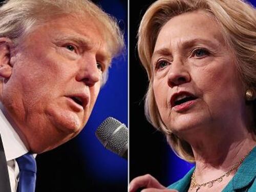 Sondaggio: testa a testa Trump-Clinton in tre stati chiave