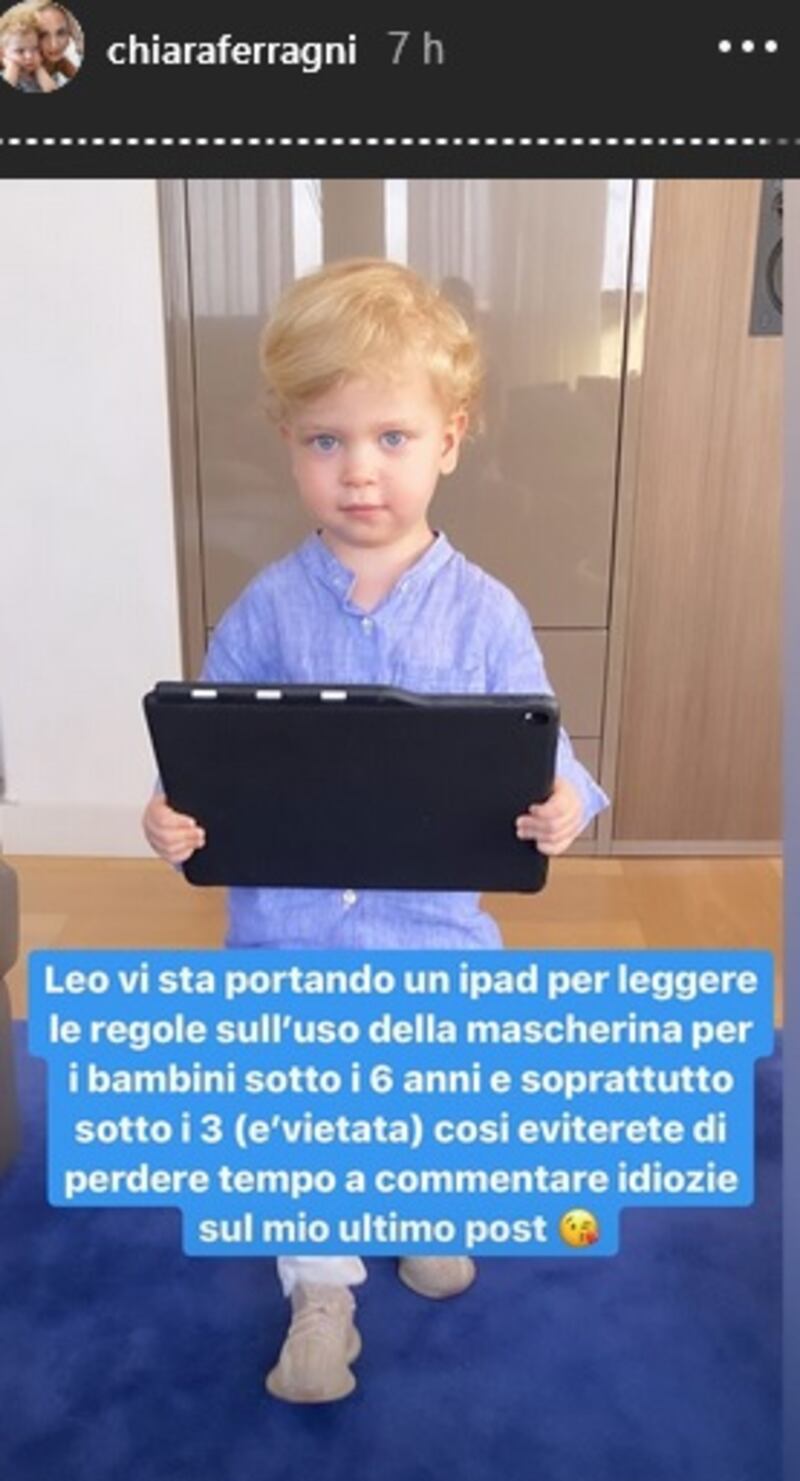 Chiara Ferragni, post