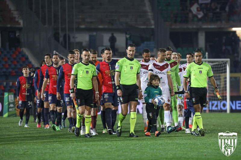Il derby tra Cosenza e Reggina