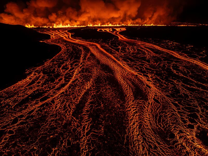 Settima eruzione vulcanica in un anno sulla penisola islandese di Reykjanes  3