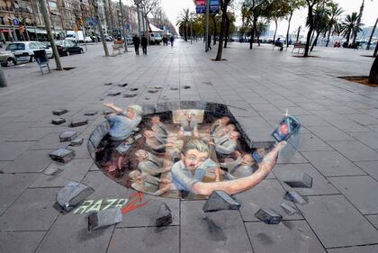 3D street art 3
